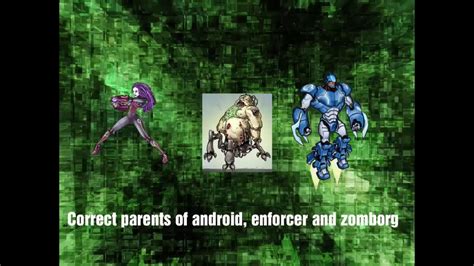 CORRECT PARENTS ANDROID, ZOMBORG AND .
